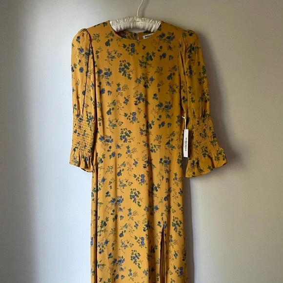NWT Reformation Carolena Dress in Volare, Size 0